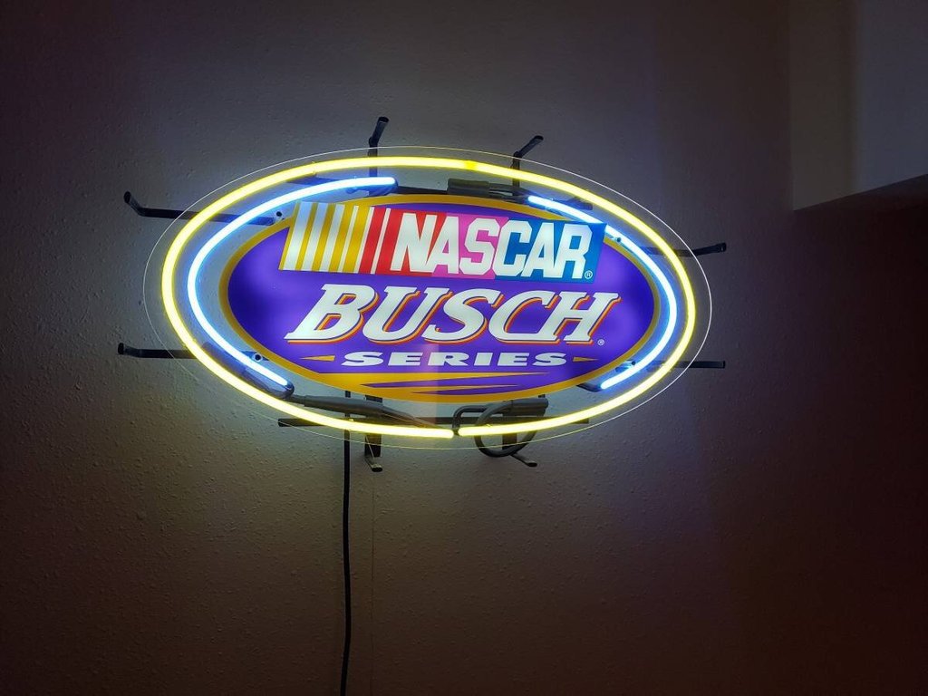 Busch Nascar Neon Sign Neon Light