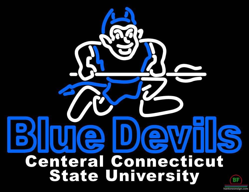 CCSU Blue Devils Neon Sign NCAA Teams Neon Light