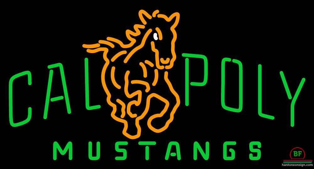 Cal Poly Mustangs Neon Sign NCAA Teams Neon Light