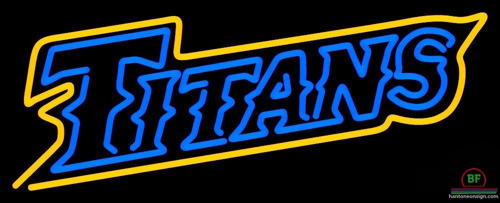 Cal State Fullerton Titans Neon Sign NCAA Teams Neon Light