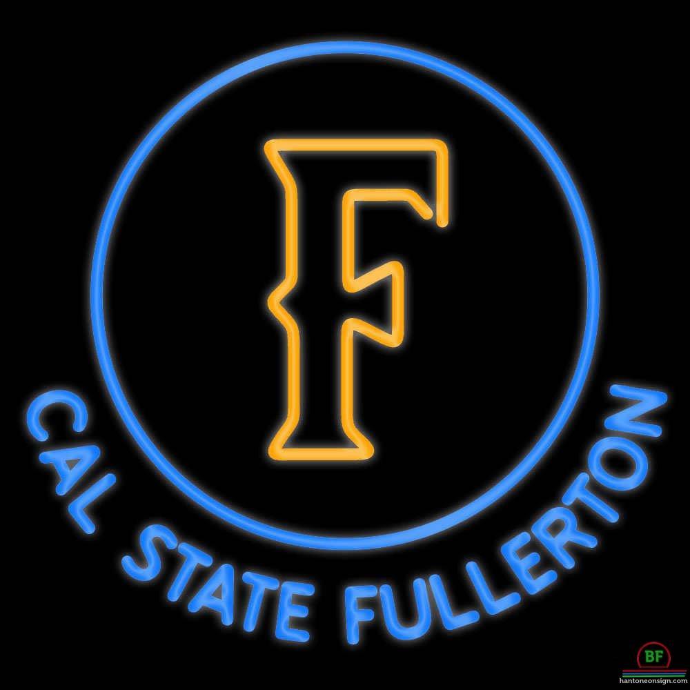 Cal State Fullerton Titans Neon Sign NCAA Teams Neon Light