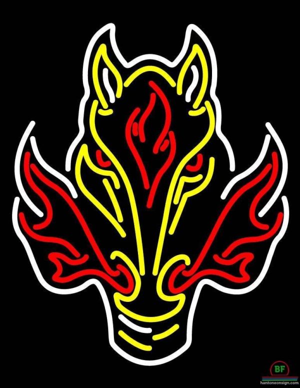 Calgary Flames Neon Sign Teams Neon Light DIY Neon Signs Custom