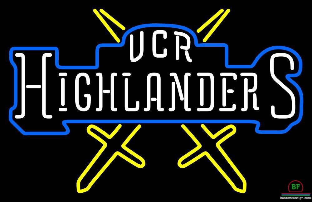 California Riverside Highlanders Neon Sign NCAA Teams Neon Light