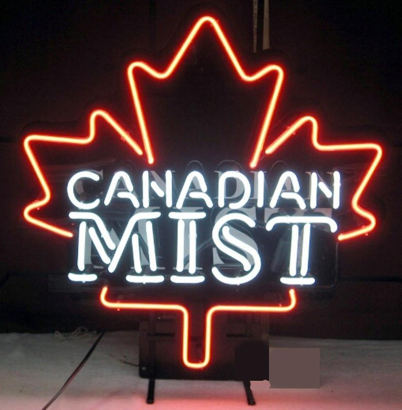 Canadian Mist Whiskey Neon Sign