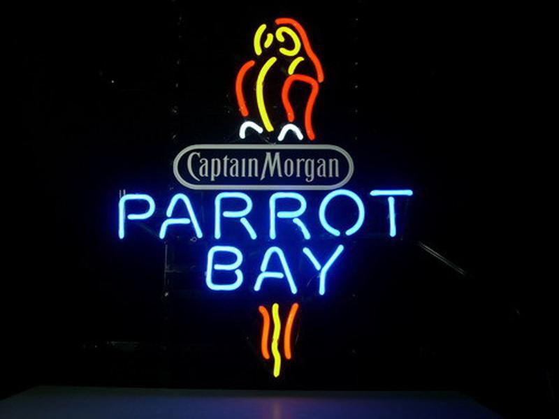 Captain Morgan Parrot Neon Sign