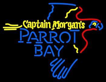 Captain Morgans Parrot Bay Neon Sign Bar Sign Neon Light