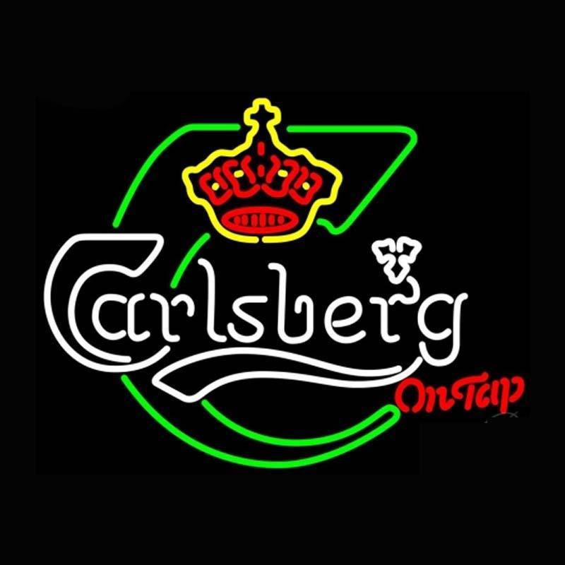 Carlsberg Beer ON TOP Neon Sign Bar Sign Neon Light