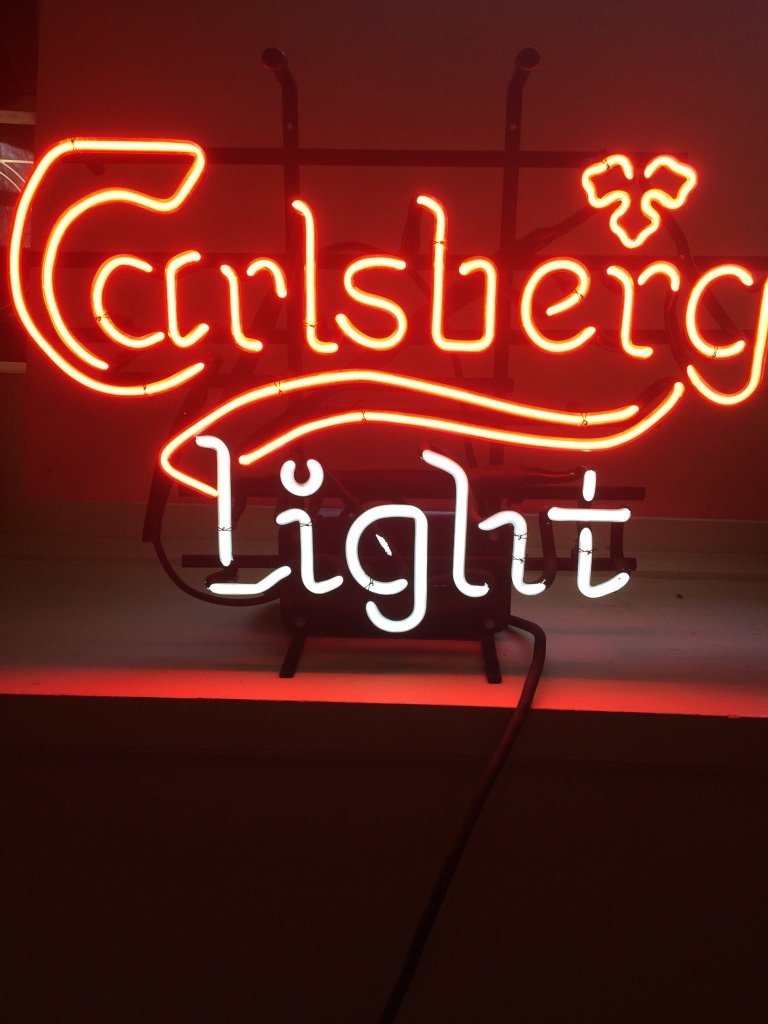 Carlsberg Light Neon Sign Bar Sign Neon Light