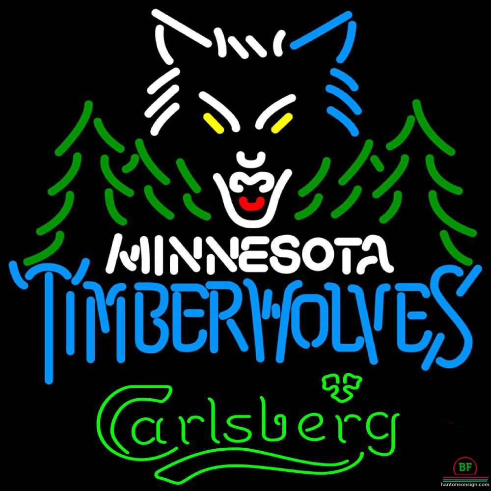 Carlsberg Minnesota Timber Neon Sign Teams Neon Light