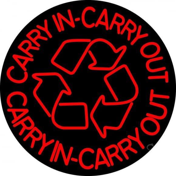 Carry In Carry Out Neon Sign Bar Sign Neon Light