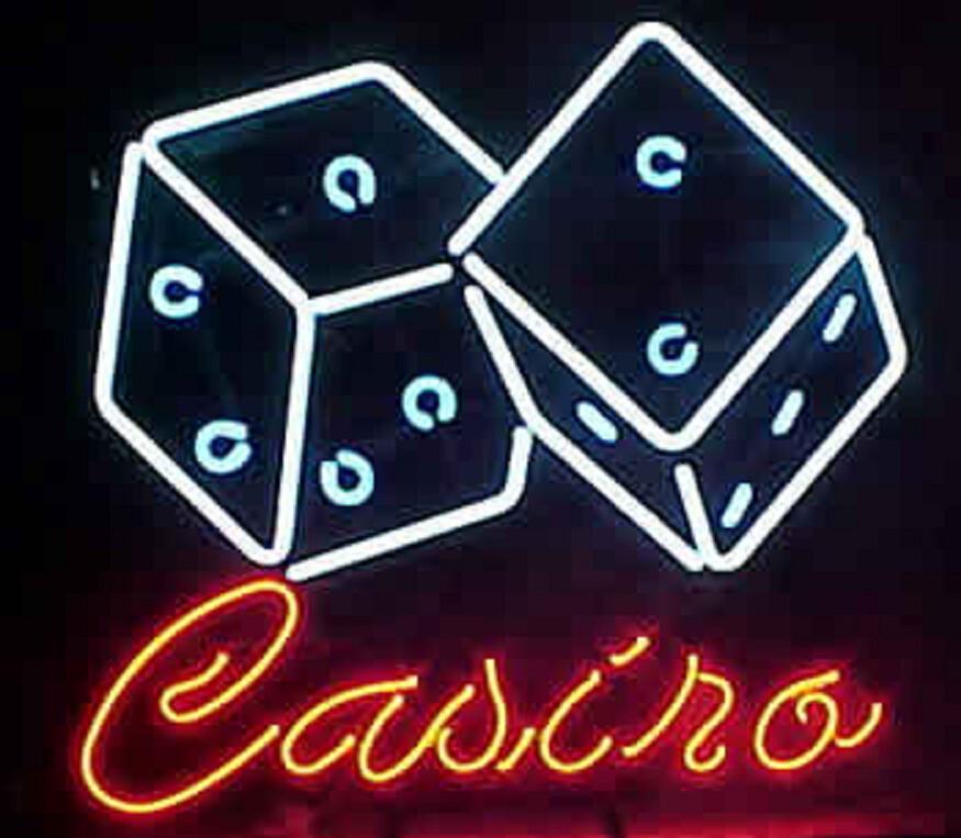 Casino Poker Neon Sign