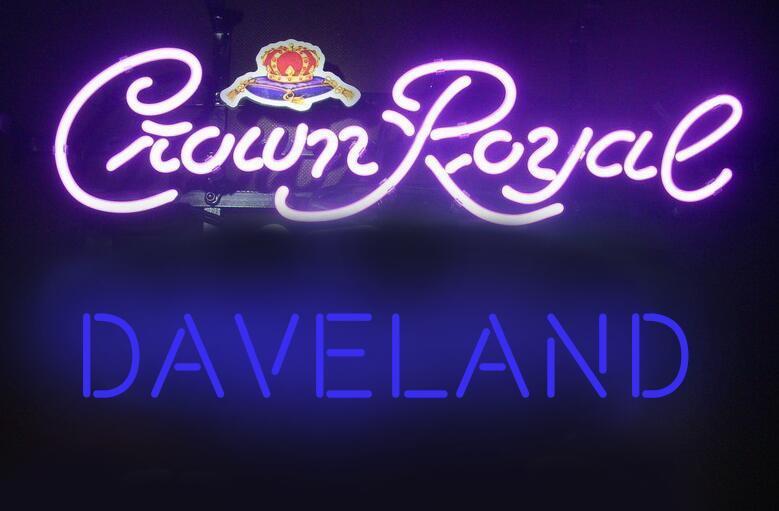 Caveland Crown Royal Neon Sign Neon Light