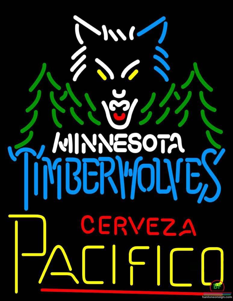 Cerveza Pacifico Minnesota Timber Neon Sign Teams Neon Light