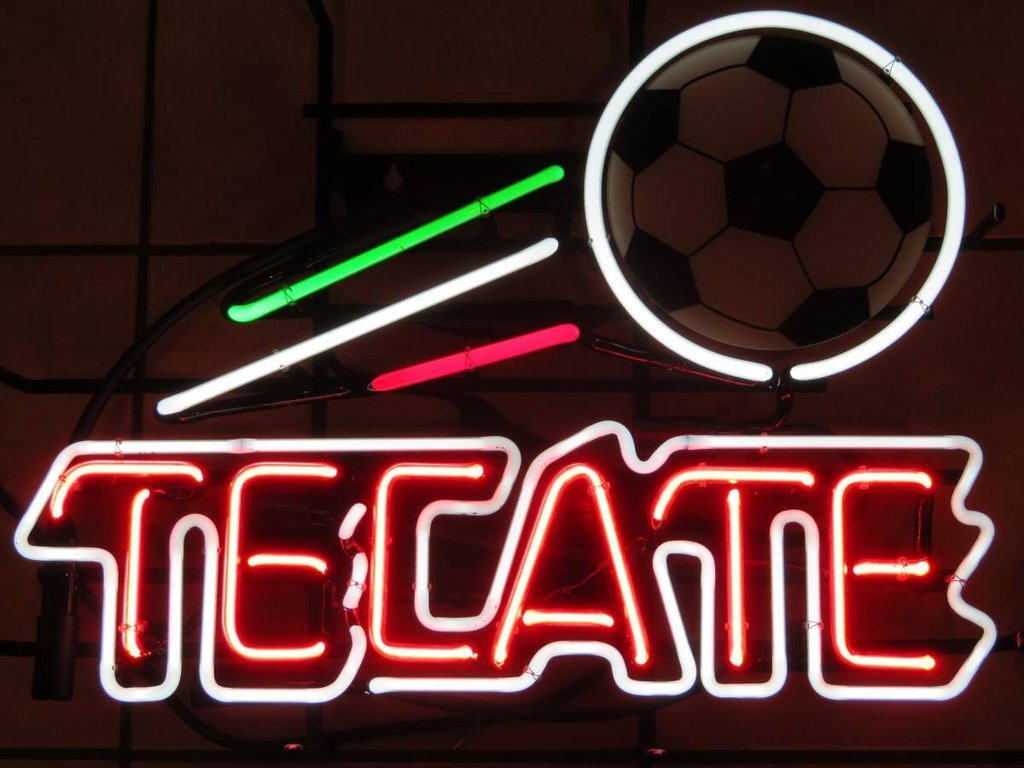 Cerveza Tecate Baseball Neon Sign Neon Light