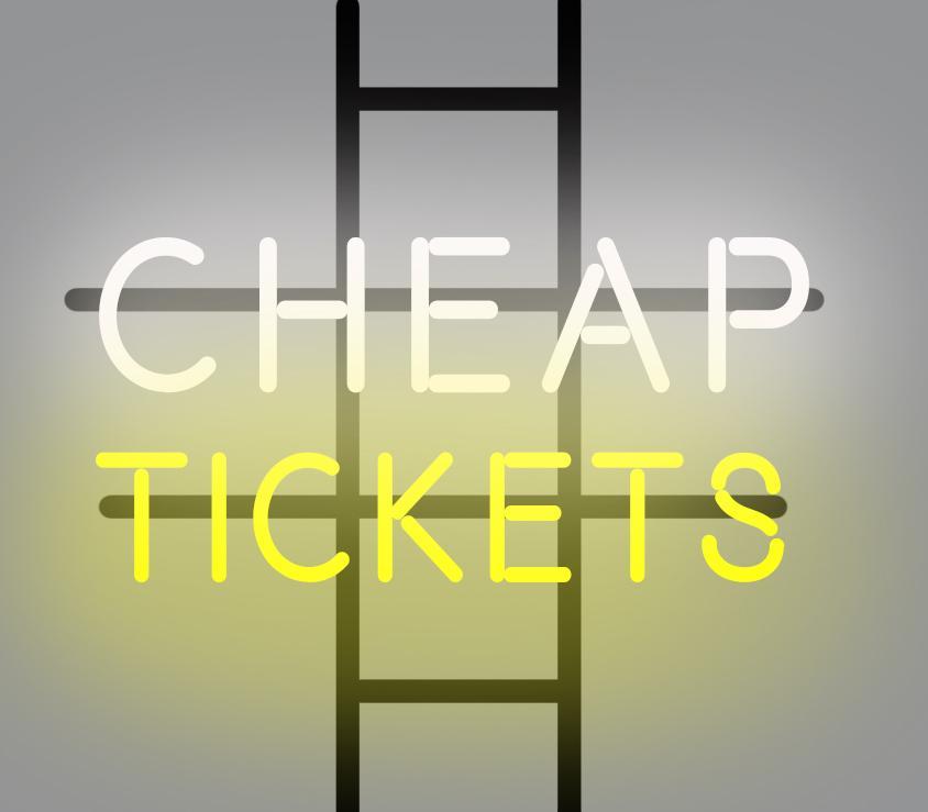 Tickets Neon Sign Neon Light