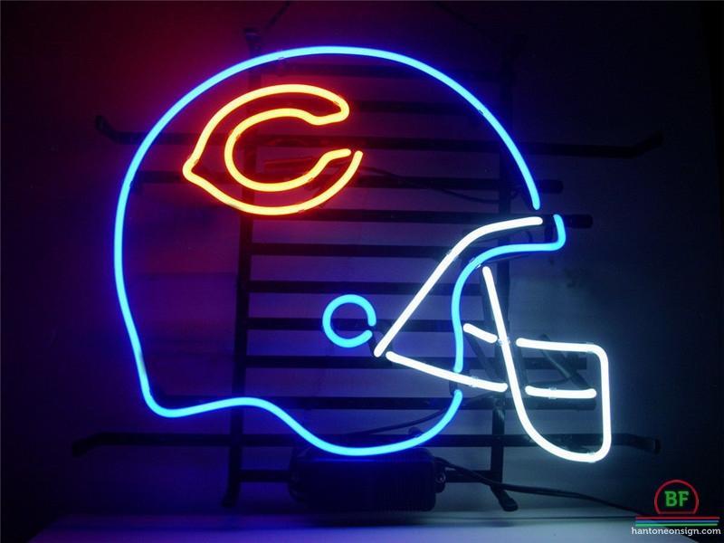 Chicago Bears Helmet Neon Sign Teams Neon Light