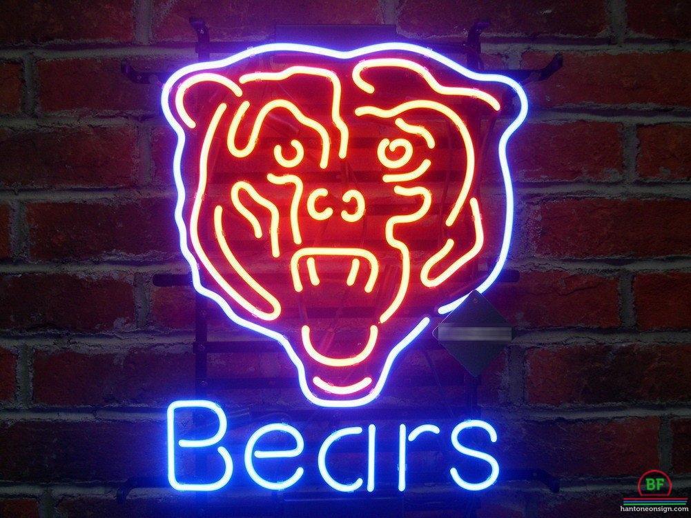 Chicago Bears Neon Sign Teams Neon Light
