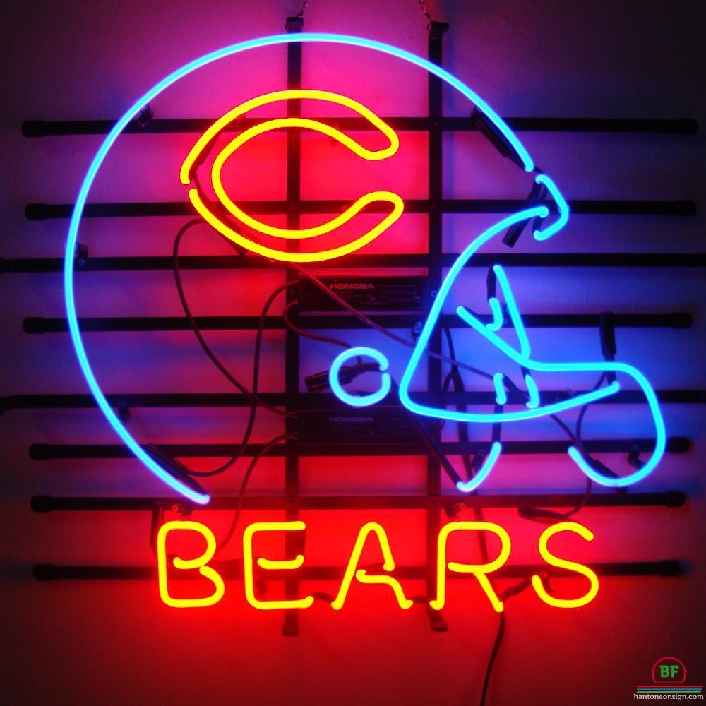 Chicago Bears Neon Sign Teams Neon Light