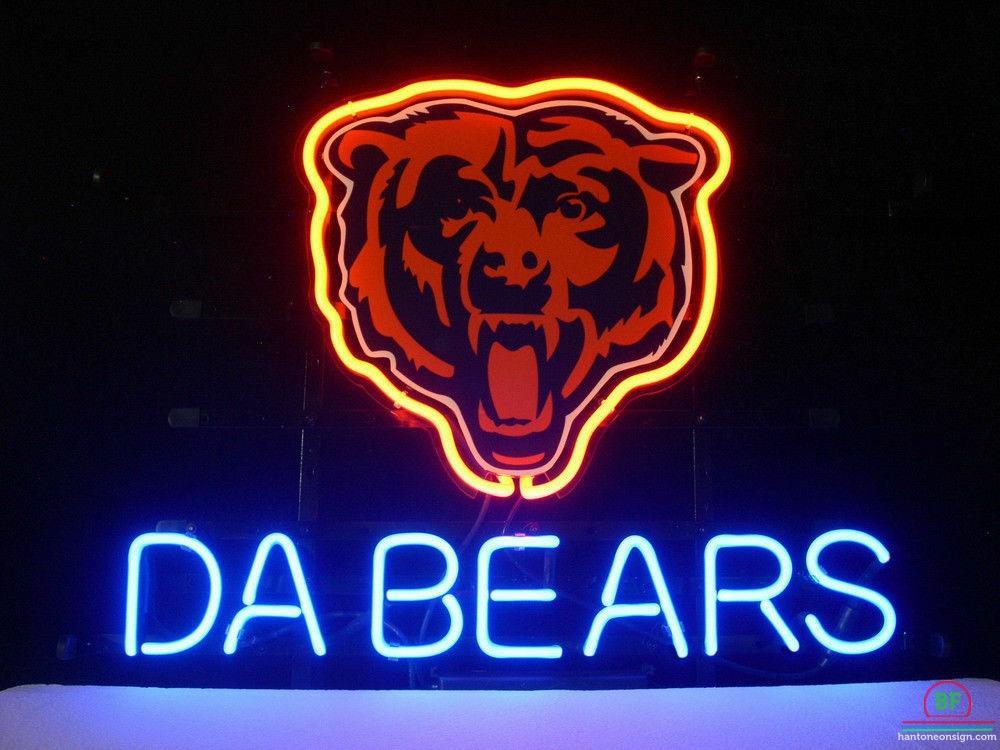 Chicago Bears Neon Sign Teams Neon Light