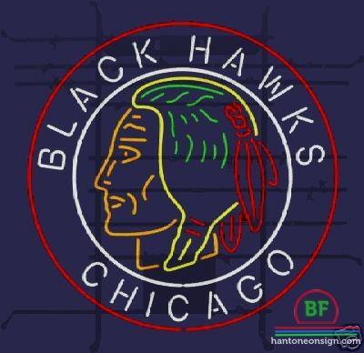 Chicago Blackhawks Neon Sign Teams Neon Light