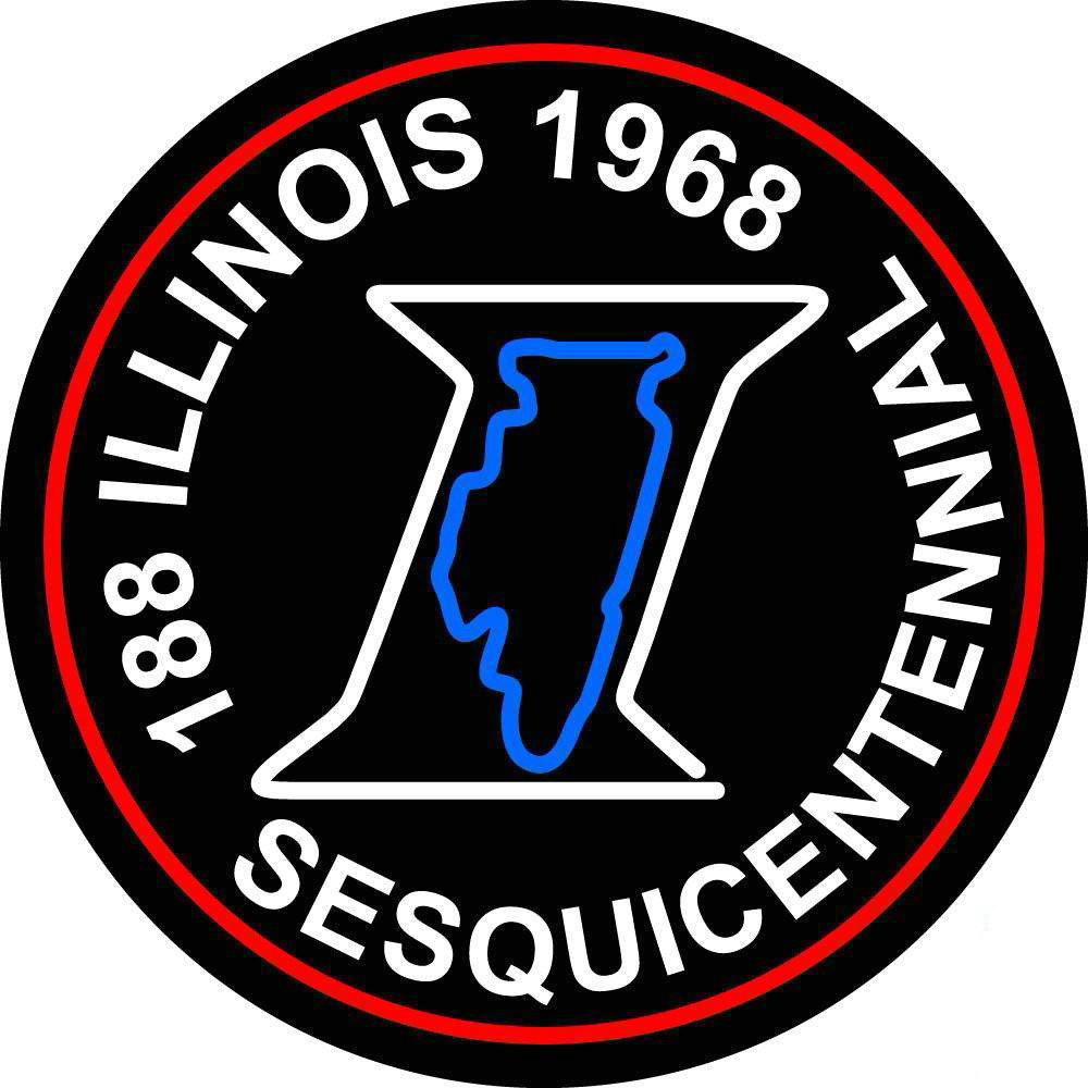 Chicago Cubs Anniversary 1968 LOGO Neon Sign Teams Neon Light