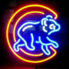 Chicago Cubs LOGO Neon Sign Teams Neon Light