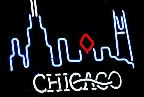 Chicago Skyline Neon Sign Neon Light