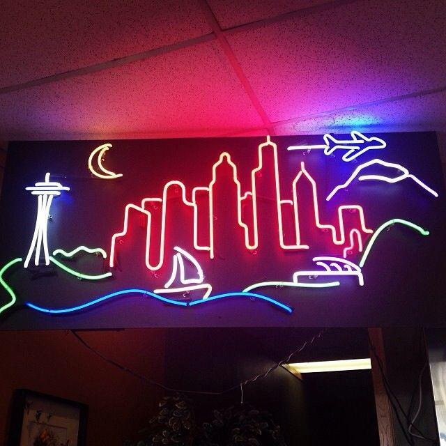 Chicago Skyline Neon Sign Neon Light