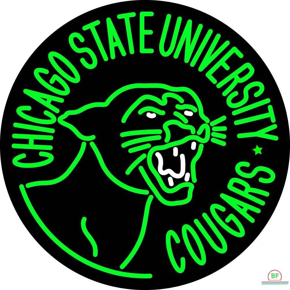 Chicago State Cougars Neon Sign NCAA Teams Neon Light