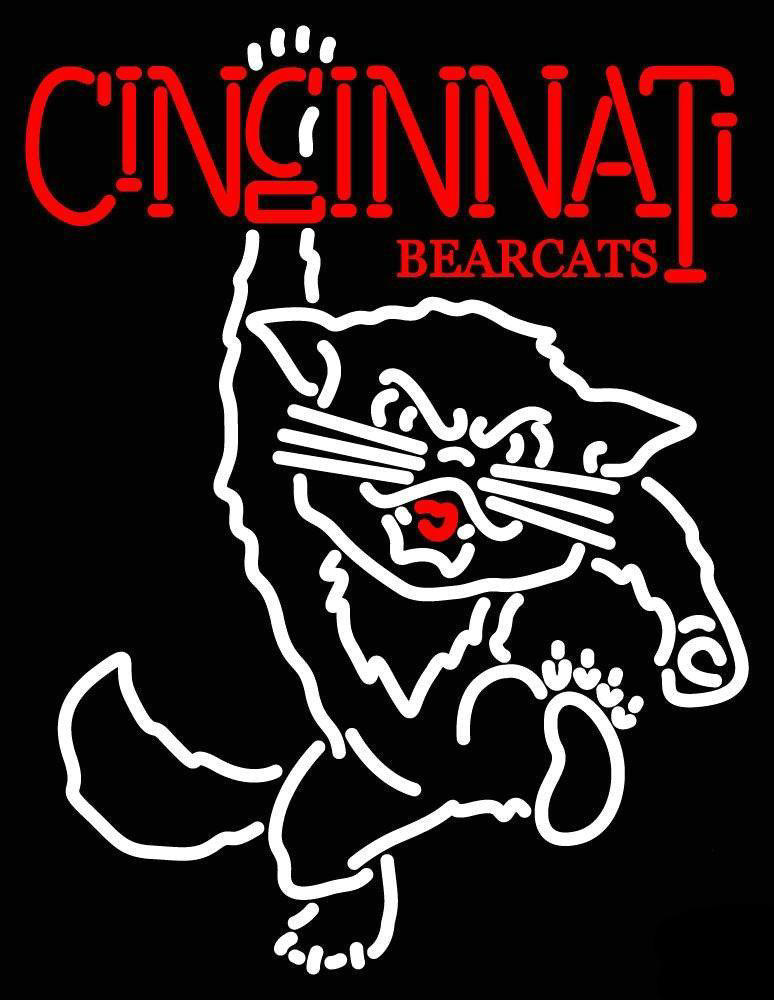 Cincinnati Bearcats Neon Sign NCAA Teams Neon Light
