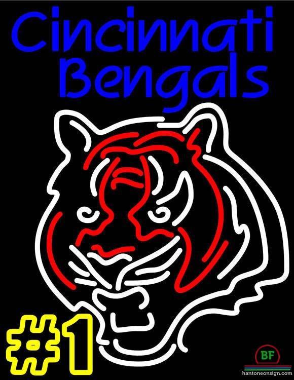 Cincinnati Bengals Neon Sign Teams Neon Light