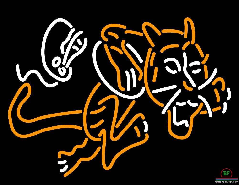 Cincinnati Bengals Neon Sign Teams Neon Light