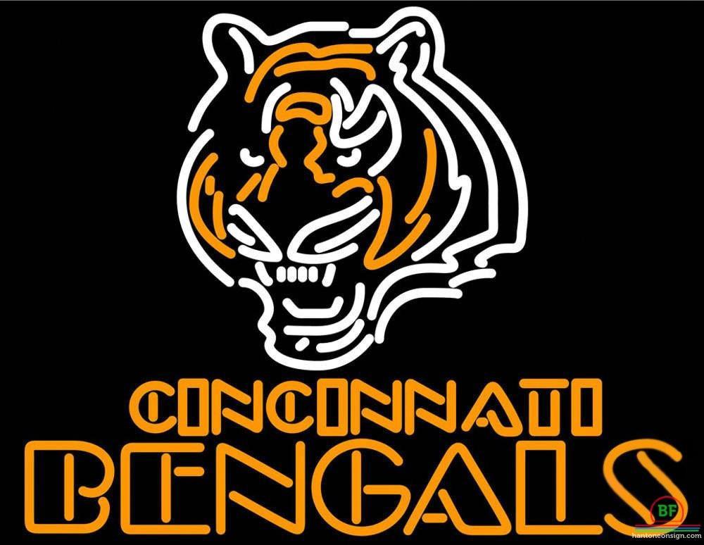 Cincinnati Bengals Neon Sign Teams Neon Light