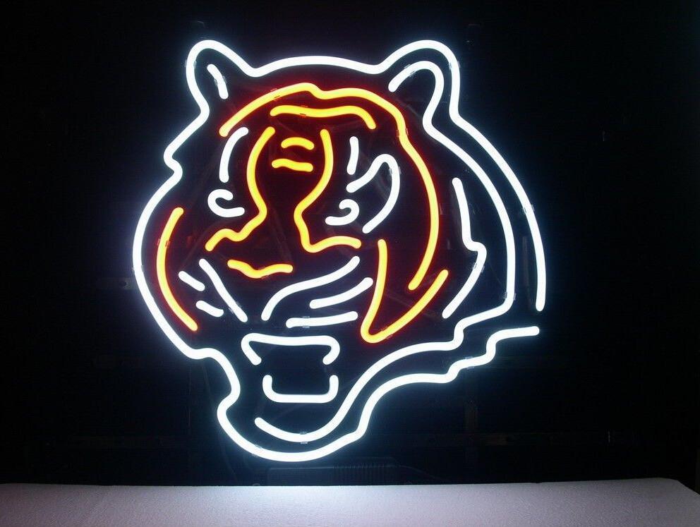 Cincinnati Bengals Tiger Sports Neon Sign Bar Sign Neon Light