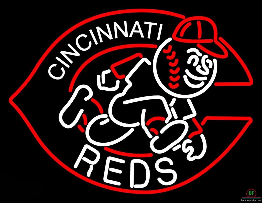 Cincinnati Reds Neon Sign Teams Neon Light DIY Neon Signs Custom