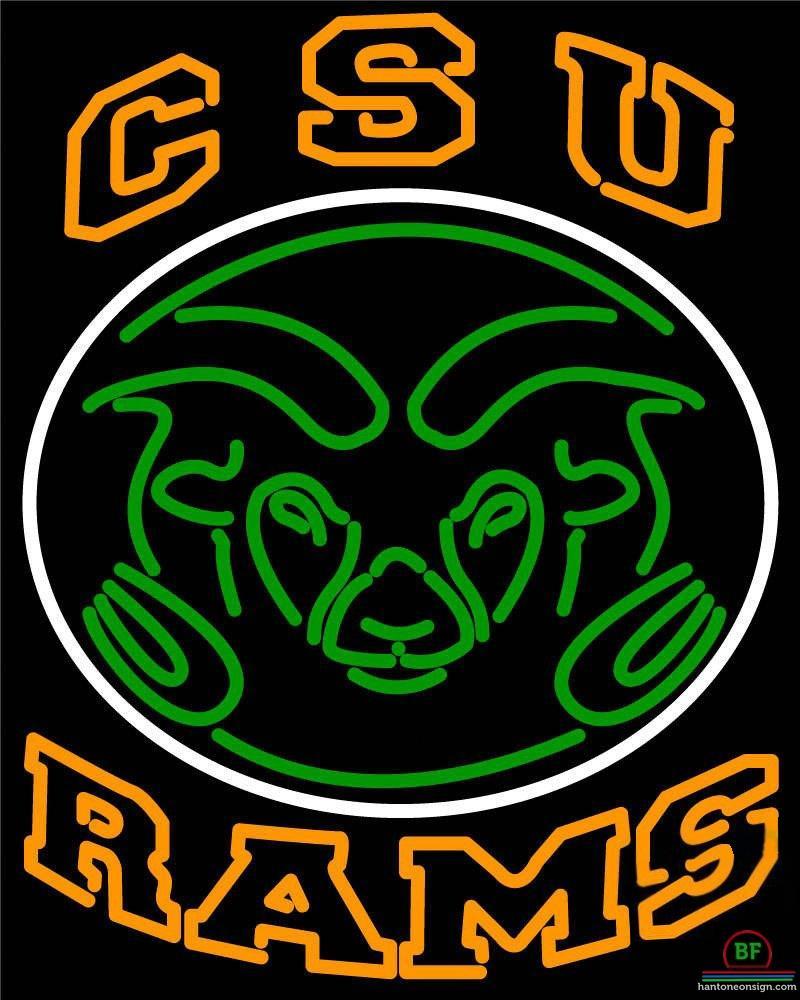 Colorado State University Rams Neon Sign NCAA Teams Neon Light