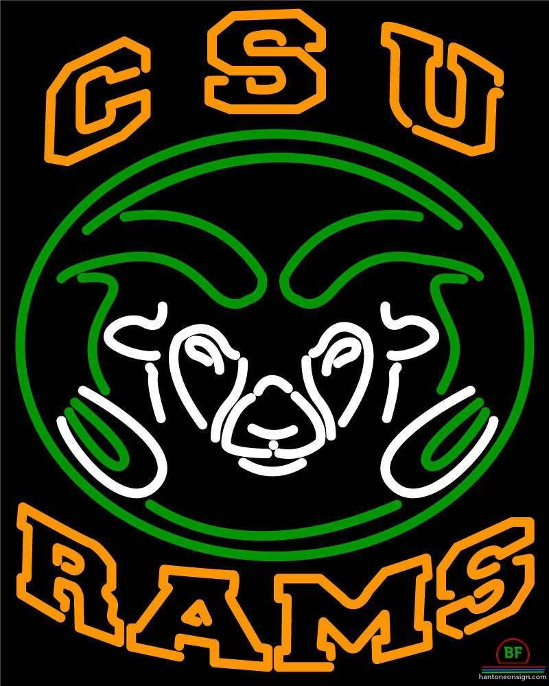 Colorado State University Rams Neon Sign NCAA Teams Neon Light