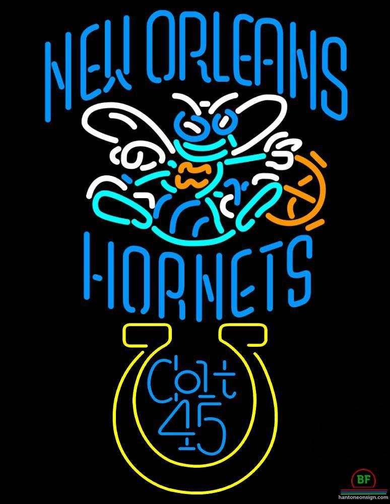 Colt 45 Orleans Hornets Neon Sign Teams Neon Light