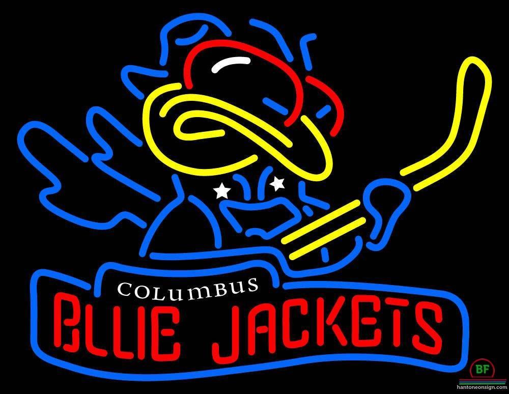 Columbus Blue Jackets Neon Sign Teams Neon Light