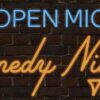 Comedy Night Neon Sign Bar Sign Neon Light