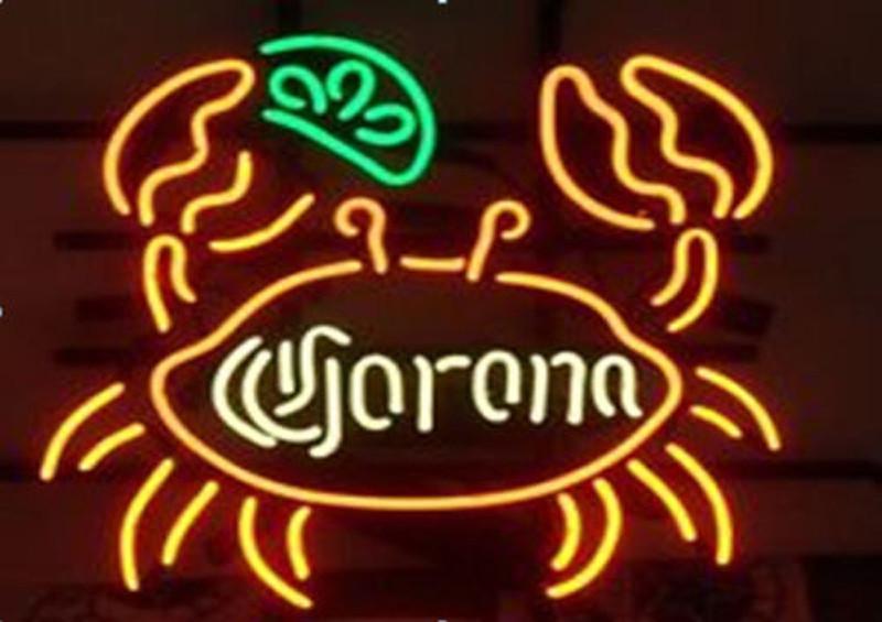 Corona Big Crab Neon Sign