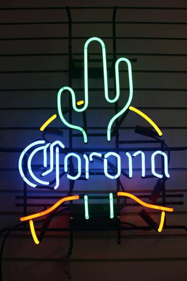 Corona Cactus Neon Sign Neon Light