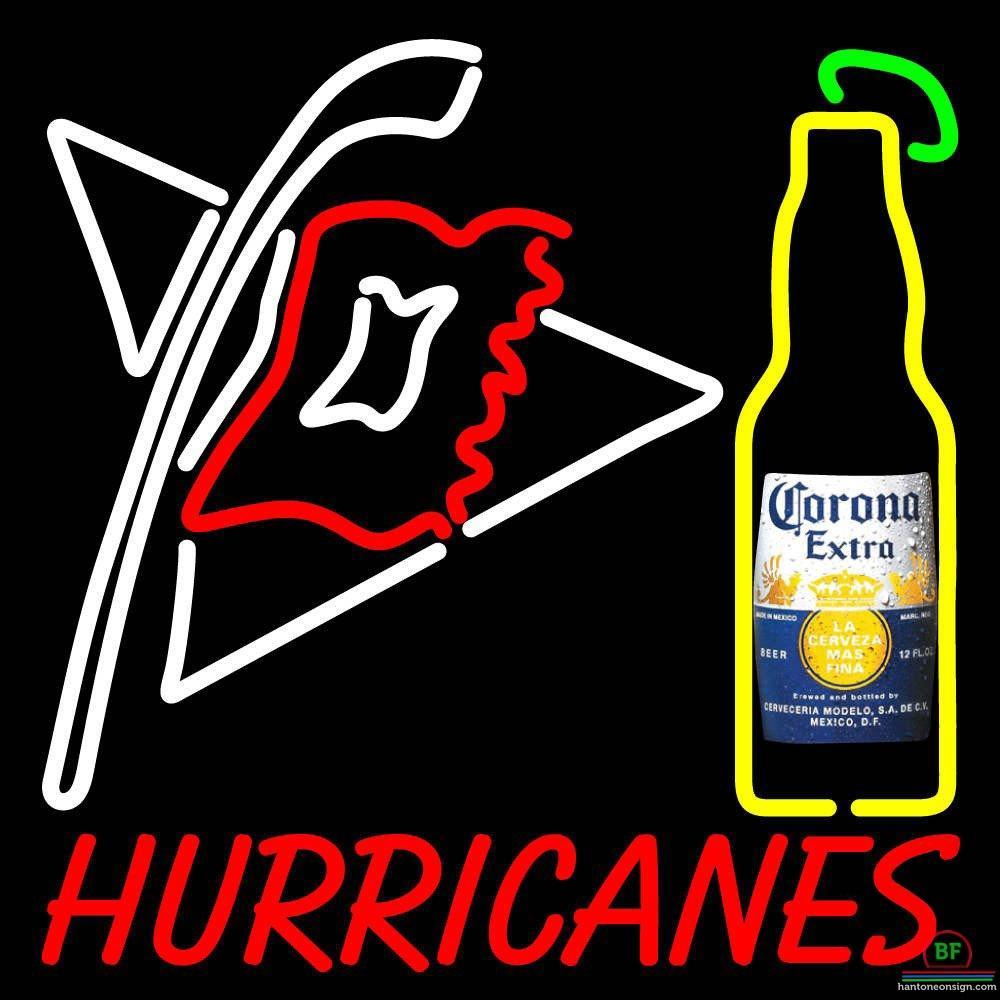 Corona Carolina Hurricanes Neon Sign Teams Neon Light