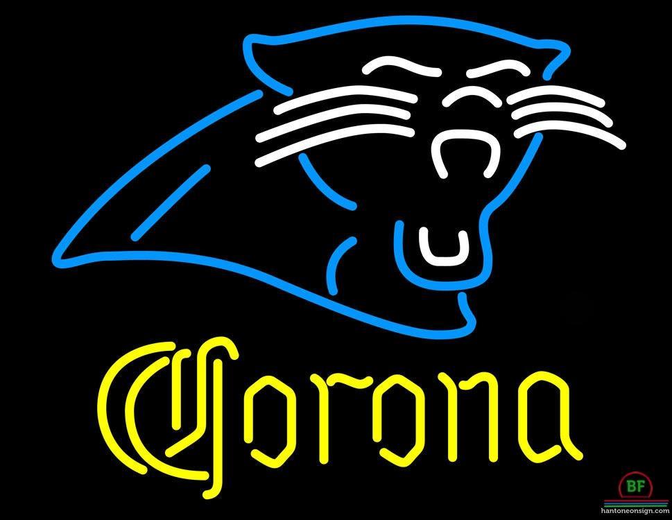 Corona Carolina Panthers Neon Sign Teams Neon Light