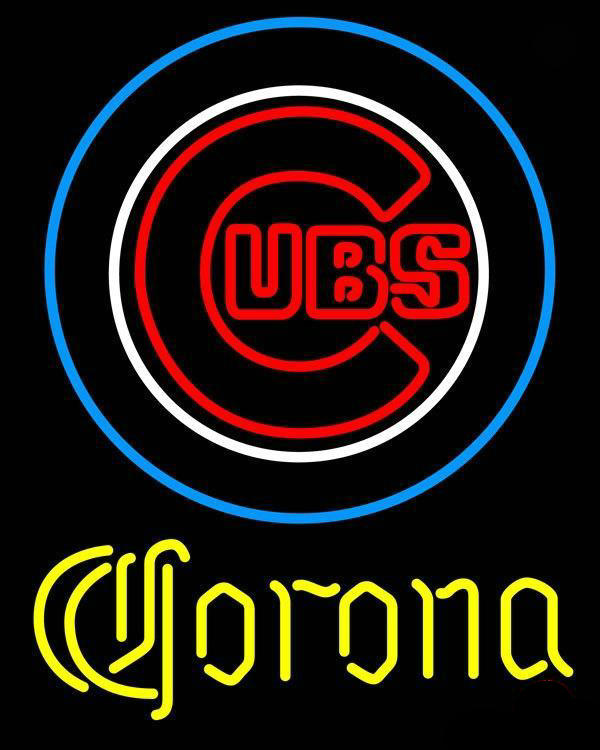 Corona Chicago Cubs Neon Sign Teams Neon Light