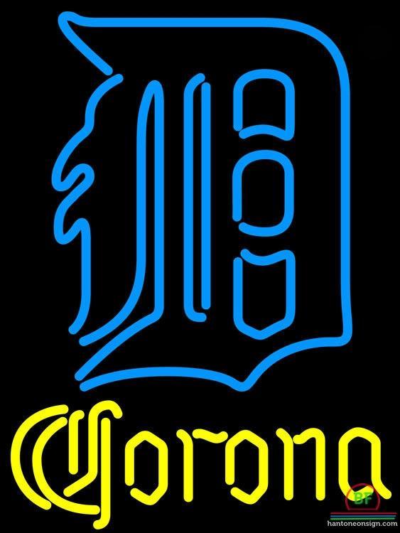 Corona Detroit Tigers Neon Sign Teams Neon Light