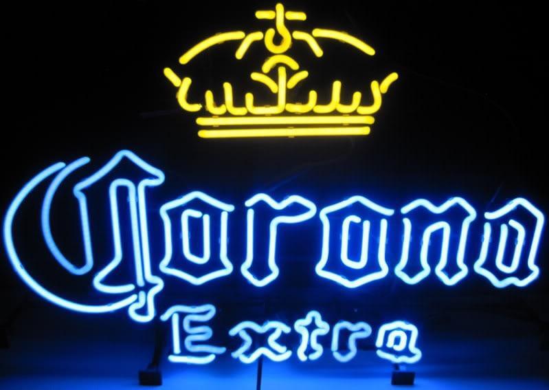 Corona Extr Crown Beer Neon Sign Bar Sign Neon Light