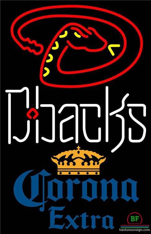 Corona Extra Arizona Diamondbacks Neon Sign Teams Neon Light