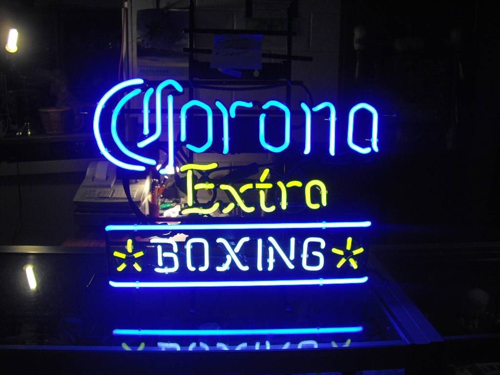 Corona Extra Boxing Neon Sign Bar Sign Neon Light