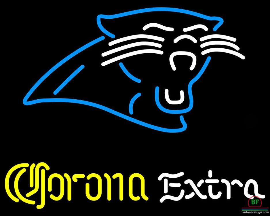Corona Extra Carolina Panthers Neon Sign Teams Neon Light